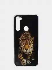 Коричневый чехол для Xiaomi Redmi Note 8 силиконовый