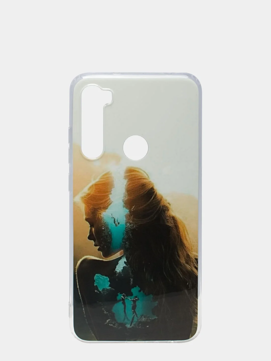 Карамельный чехол для Xiaomi Redmi Note 8 силиконовый