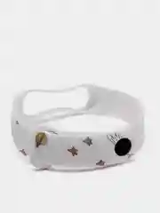 Золотой ремешки с рисунком для Xiaomi Mi Band 3 и 4