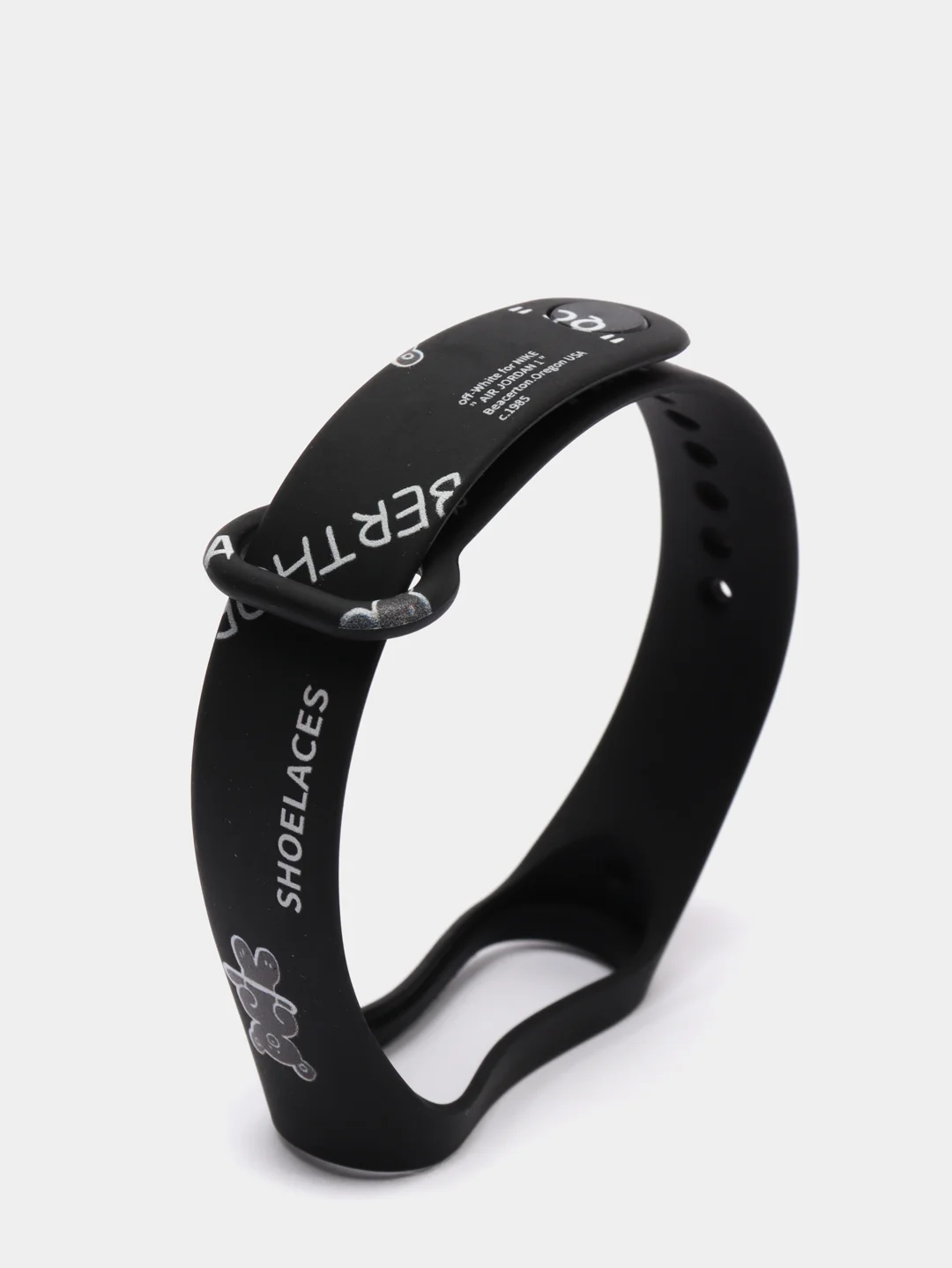 Угольный ремешки с рисунком для Xiaomi Mi Band 3 и 4