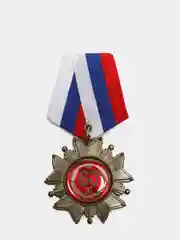 Орден на подложке 60 лет, 5 х 10 см