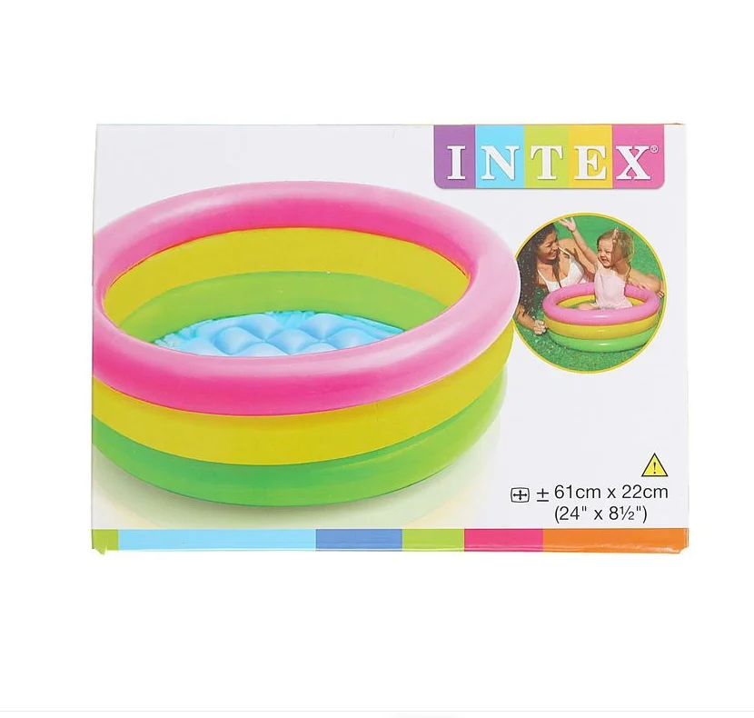 Бассейн Intex "Радуга", 61 х 22 см