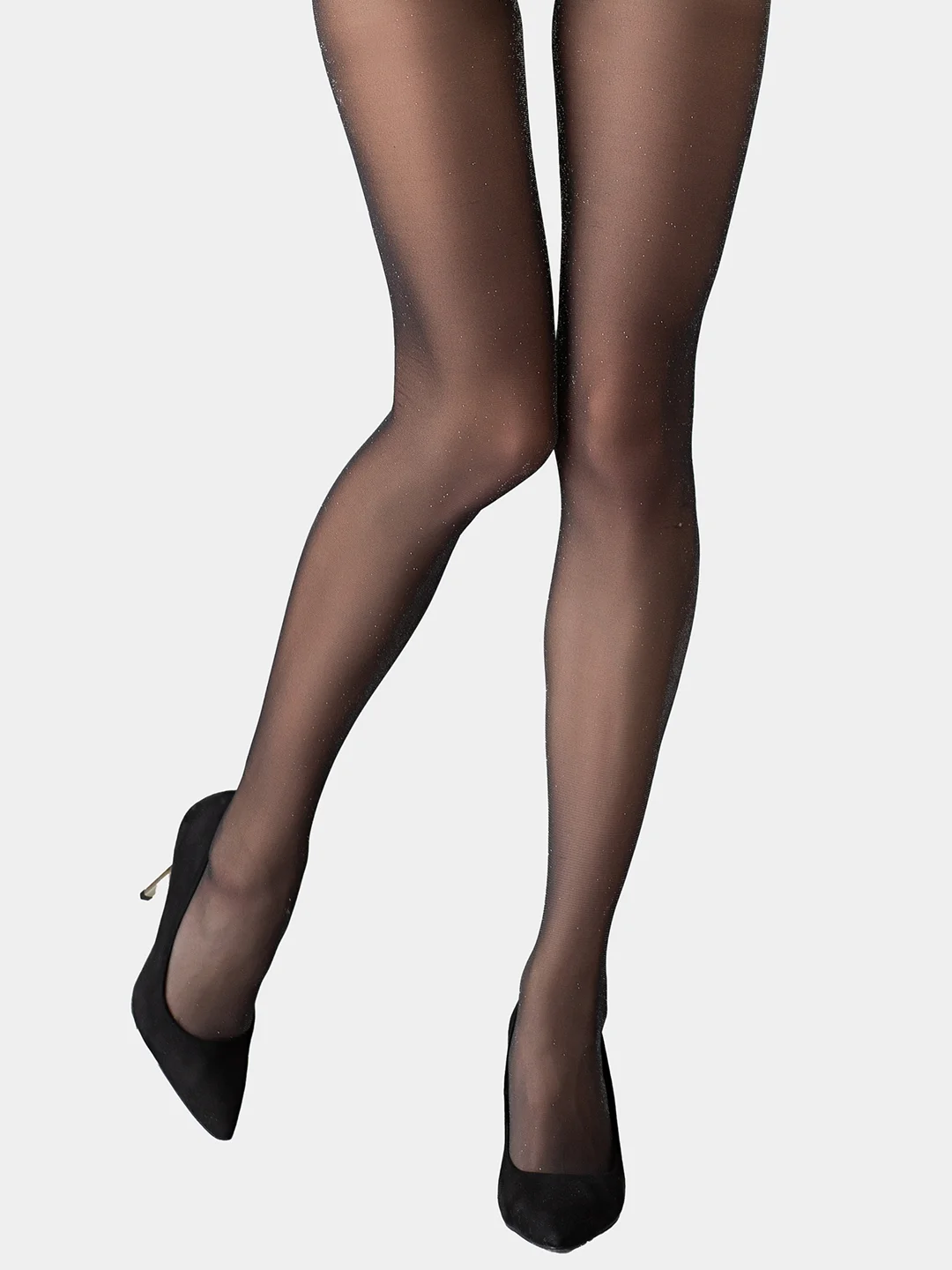 Черный колготки женские, Giulia Lurex 20