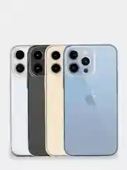 Чехол iPhone 13, 13 Pro, 13 Pro Max прозрачный силиконовый с защитой камеры