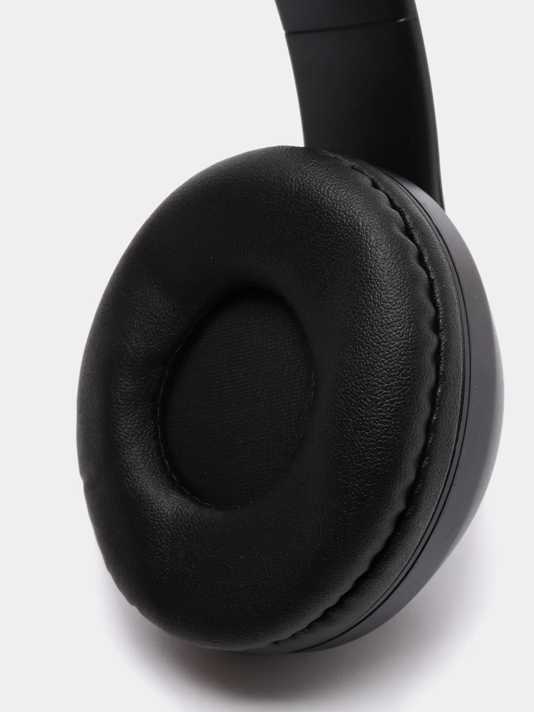 Черный беспроводные светящиеся наушники с ушками CAT EAR P33M