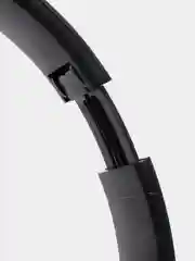Черный беспроводные светящиеся наушники с ушками CAT EAR P33M