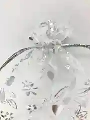 Белый пакет подарочный из органзы (мешочек) на завязках