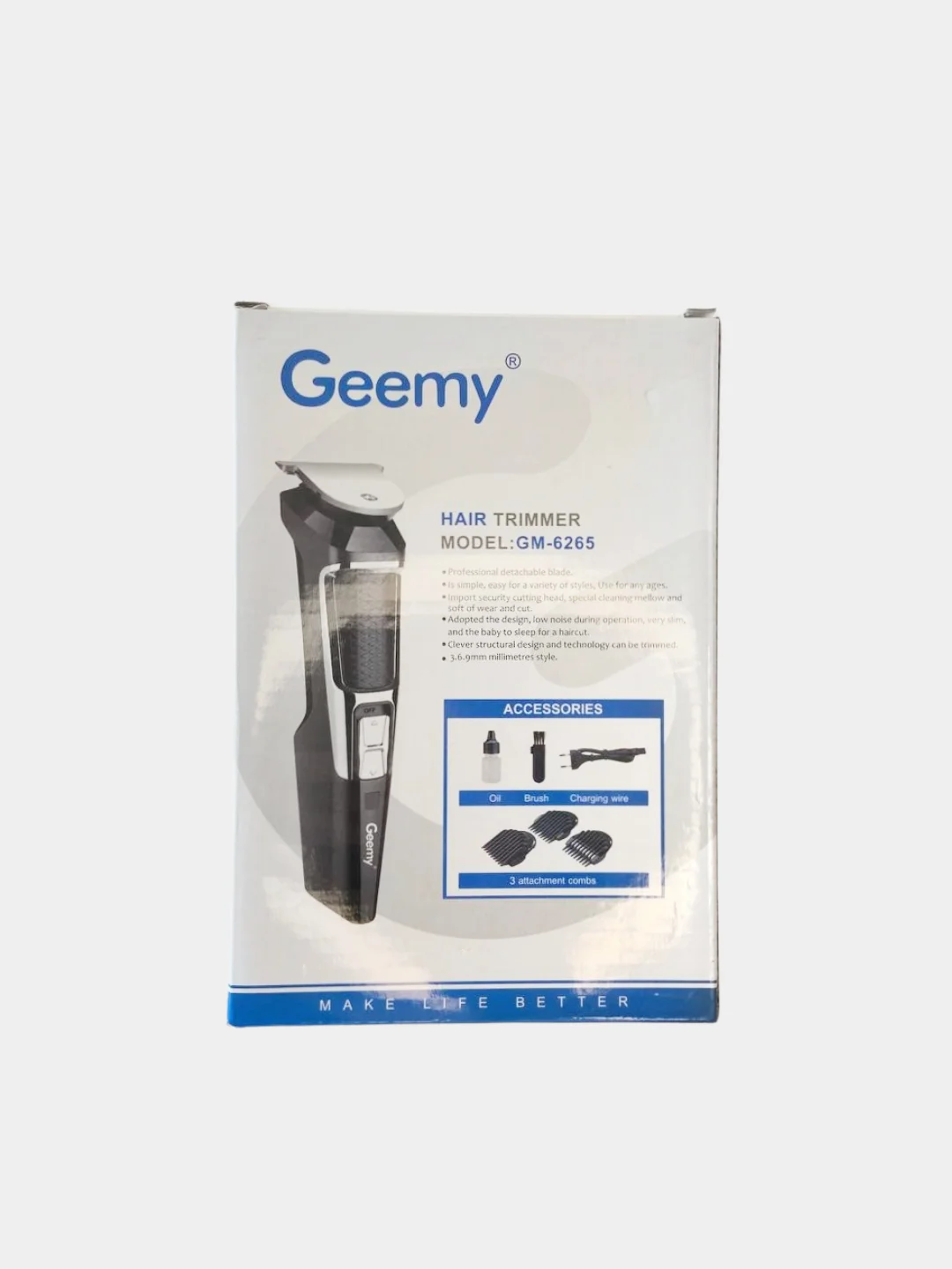 Машинка-триммер для стрижки Geemy GM-6265