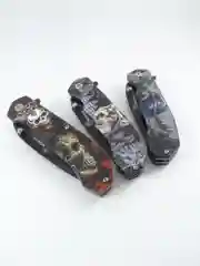 Нож туристический раскладной BOKER череп волк орел