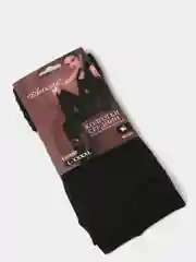 Женские колготки, с лебяжьим пухом, чёрные