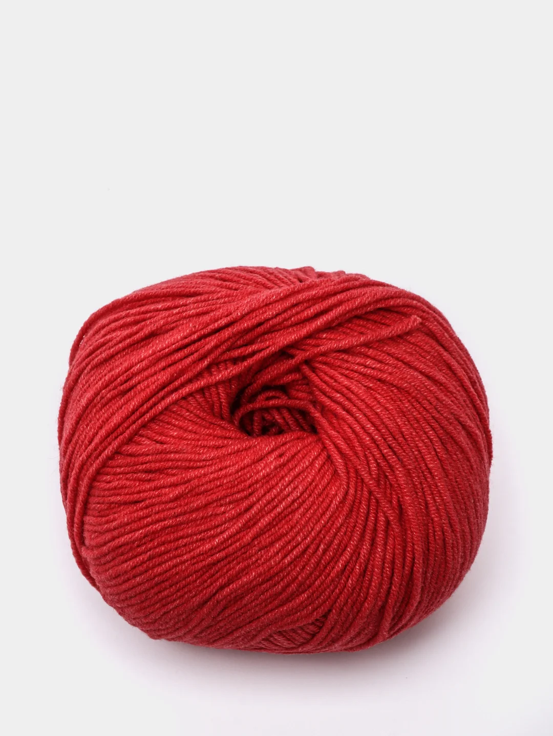 Красный пряжа YarnArt Jeans (ЯрнАрт Джинс)