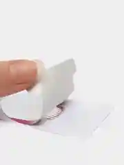 S Формы для ногтей, 10 шт, цвет серебристый/фиолетовый