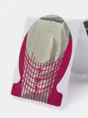S Формы для ногтей, 10 шт, цвет серебристый/фиолетовый