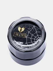 Milory, Гель паутинка Gossamer black, черная, 5 г