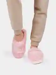 Розовый тапочки домашние женские