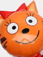 Шар фольгированный 34" Карамелька. Три кота, фигура