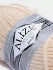 Светло-бежевый пряжа Alize Superlana Maxi (Ализе Суперлана МАКСИ)