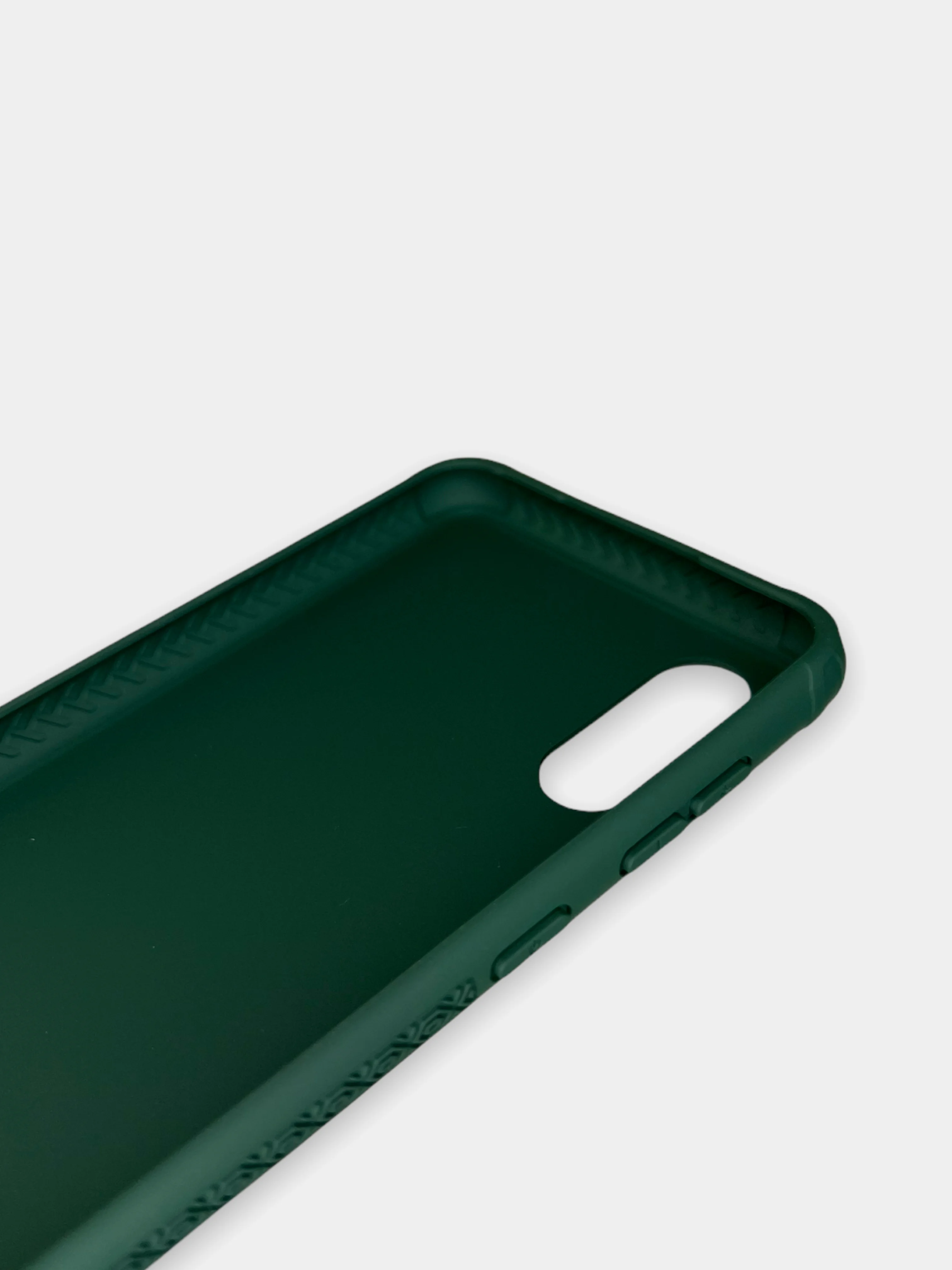 Бирюзовый чехол Samsung Galaxy A02, Самсунг Галакси А02 силиконовый рифленый с подставкой