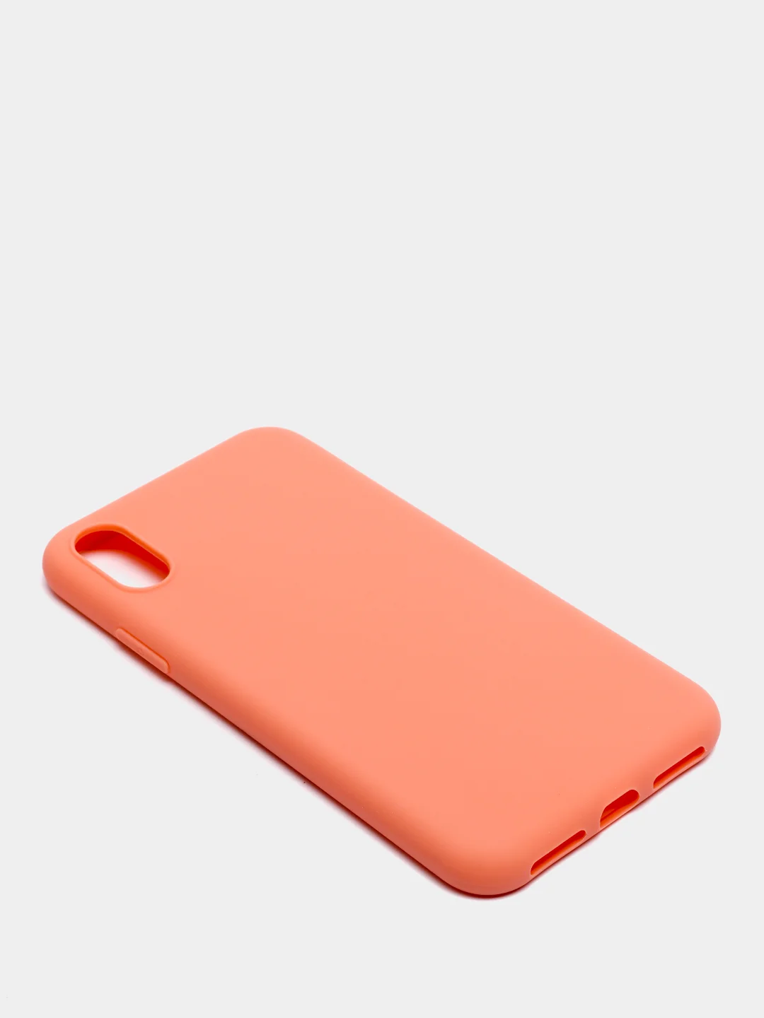 Коралловый чехол для Apple iPhone X / XS силиконовый, 14 цветов