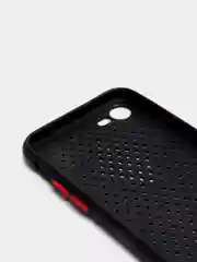 Черный чехол для iPhone 6/6S,6s Plus,7/8,8 Plus,X/XS,XR,Xs Max,11 Pro Max,12Mini,12 Pro Max