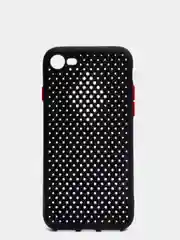 Черный чехол для iPhone 6/6S,6s Plus,7/8,8 Plus,X/XS,XR,Xs Max,11 Pro Max,12Mini,12 Pro Max