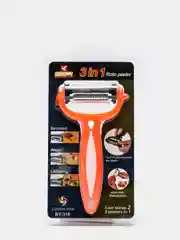 Оранжевый овощечистка, овощерезка 3 в 1, Roto peeler