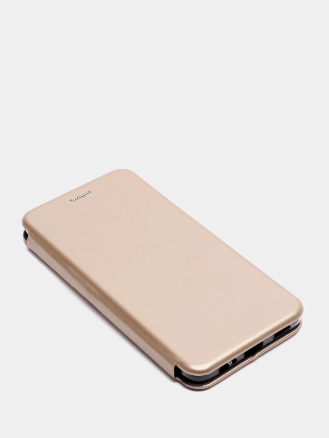Золотой чехол книжка для Xiaomi Redmi Note 9T