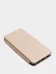 Золотой чехол книжка для Xiaomi Redmi Note 9T