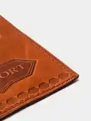 Терракотовый обложка для паспорта Полумесяц и мечеть