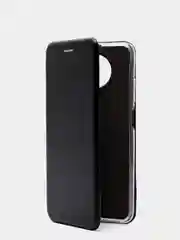 Черный чехол книжка для Xiaomi Redmi Note 9T