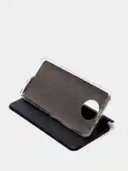 Черный чехол книжка для Xiaomi Redmi Note 9T
