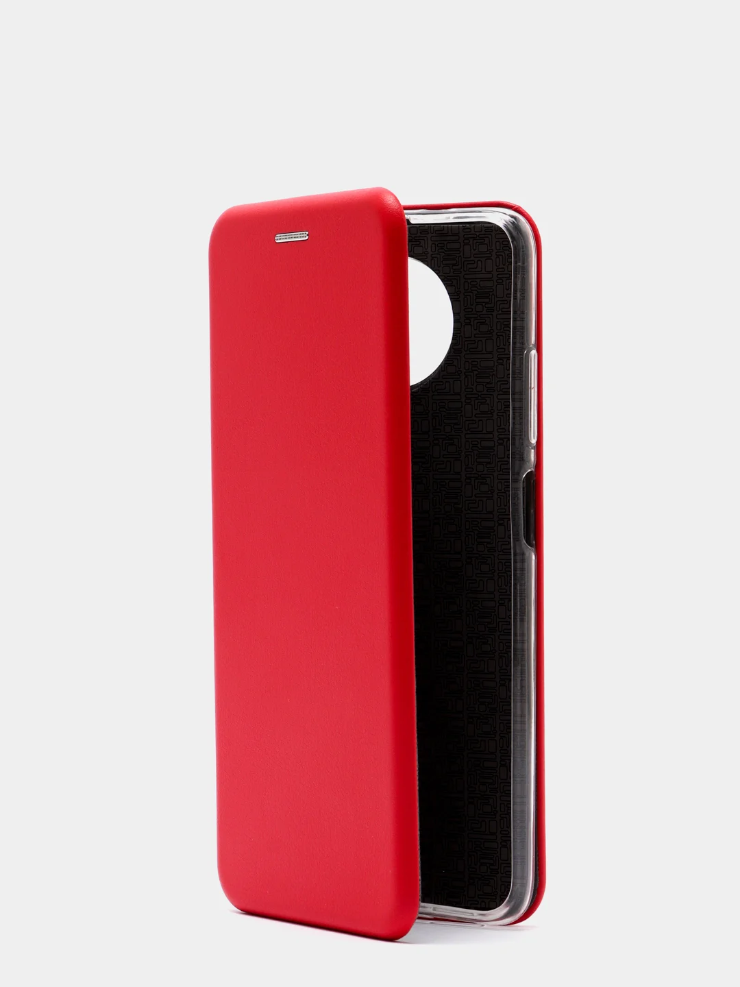 Красный чехол книжка для Xiaomi Redmi Note 9T