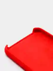 Красный чехол Silicone Case для iPhone 7, 8, SE2, iPhone Se2 2020, с логотипом