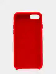 Красный чехол Silicone Case для iPhone 7, 8, SE2, iPhone Se2 2020, с логотипом