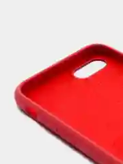 Красный силиконовый чехол для Айфон 6/6s, 7/8, 7+/8+, X/Xs, Xr, 11, 11Pro, 11ProMax