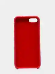 Красный силиконовый чехол для Айфон 6/6s, 7/8, 7+/8+, X/Xs, Xr, 11, 11Pro, 11ProMax