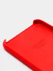 Красный силиконовый чехол для Айфон 6/6s, 7/8, 7+/8+, X/Xs, Xr, 11, 11Pro, 11ProMax
