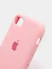 Розовый чехол Silicone Case для iPhone 7, 8, SE2, iPhone Se2 2020, с логотипом