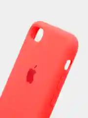 Коралловый чехол Silicone Case для iPhone 7, 8, SE2, iPhone Se2 2020, с логотипом