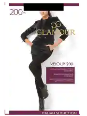 Колготки женские Glamour Velour 200 den, велюр