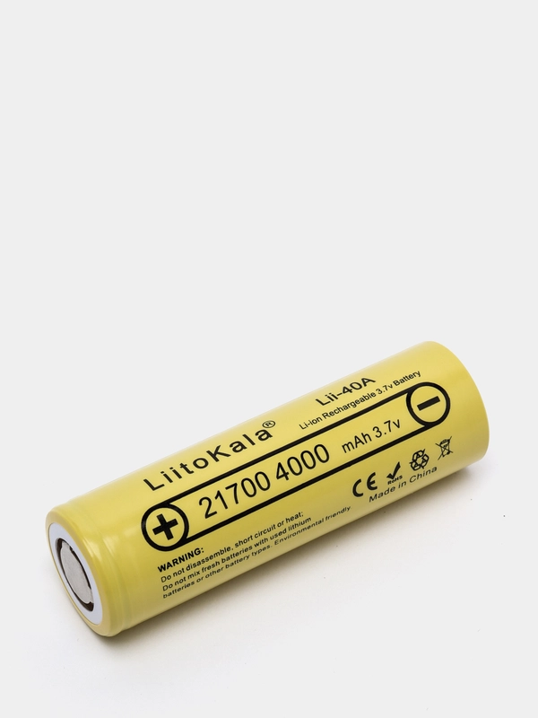 Liitokala 21700 lii-40A Аккумулятор 4000mah