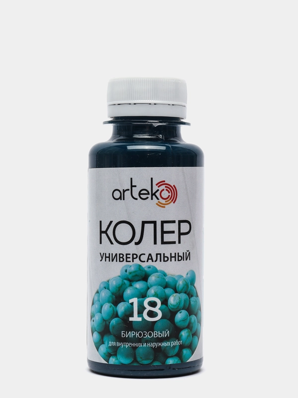 Колер-паста АРТЭКО №18. Цвет: бирюзовый
