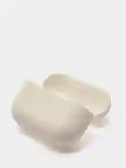 Белый силиконовый чехол для наушников AirPods Pro