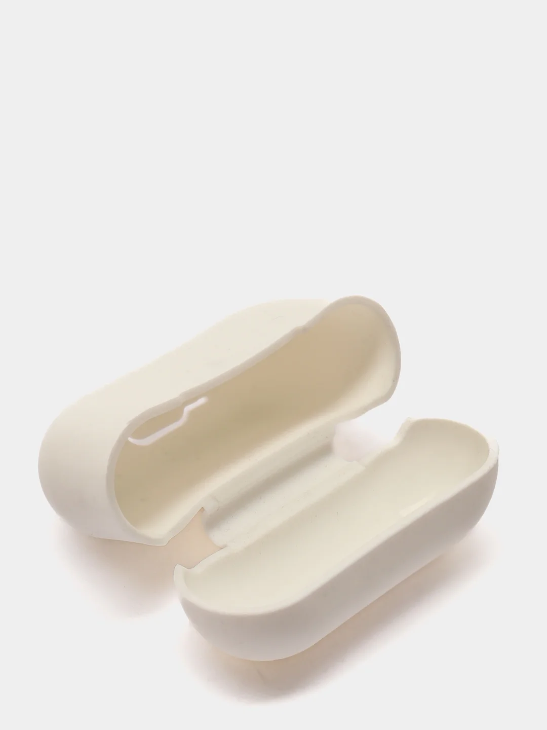Белый силиконовый чехол для наушников AirPods Pro