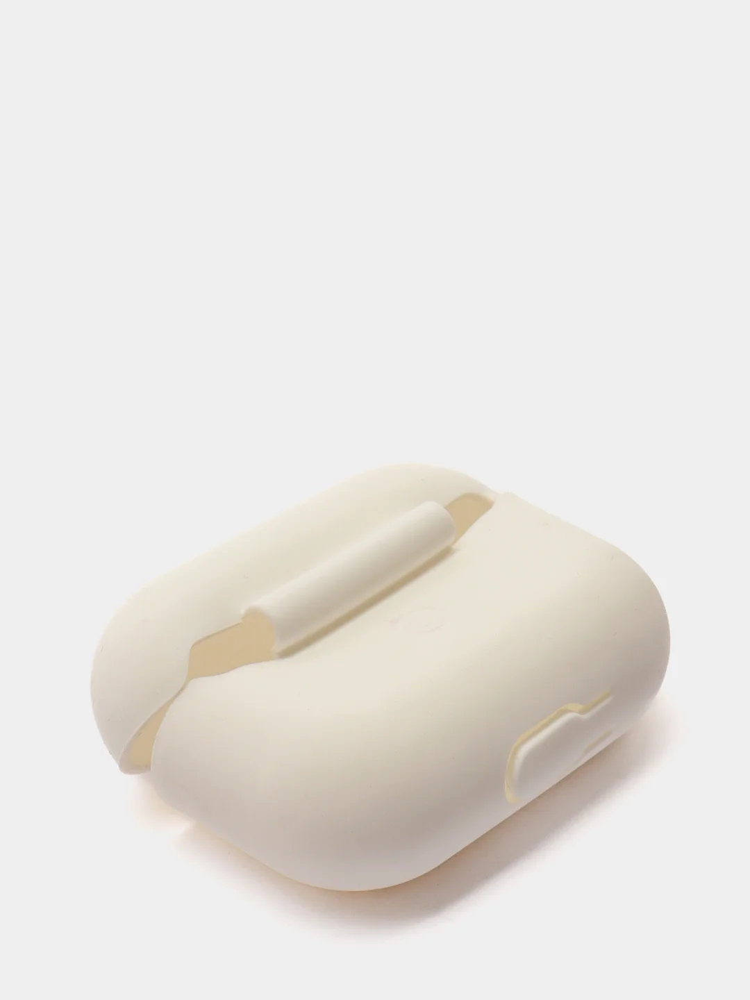 Белый силиконовый чехол для наушников AirPods Pro