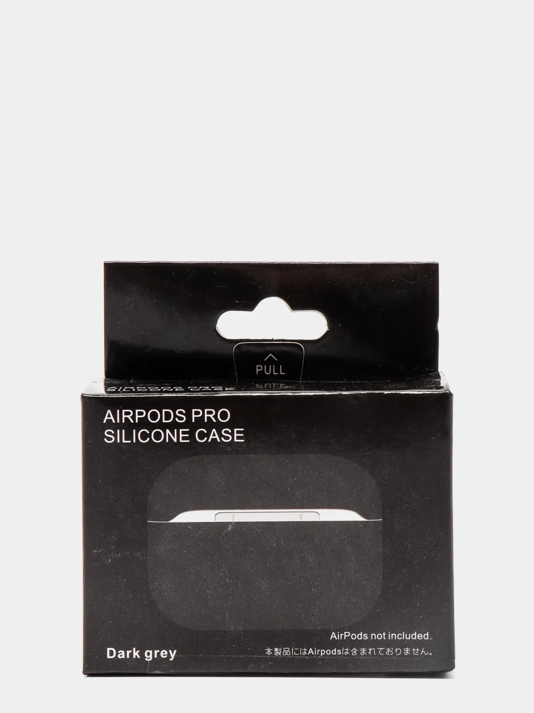 Угольный силиконовый чехол для наушников AirPods Pro
