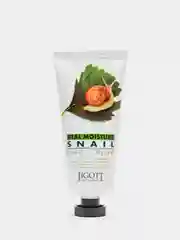Jigott Корейский увлажняющий крем для рук с муцином улитки Real Moisture Snail Hand Cream
