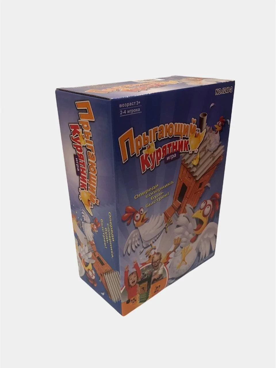 Игра настольная "Прыгающий курятник"/ Развивающая, веселая игра