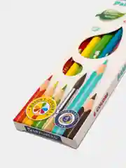 Карандаши цветные акварельные BRAUBERG PREMIUM AQUARELLE, 6 цветов