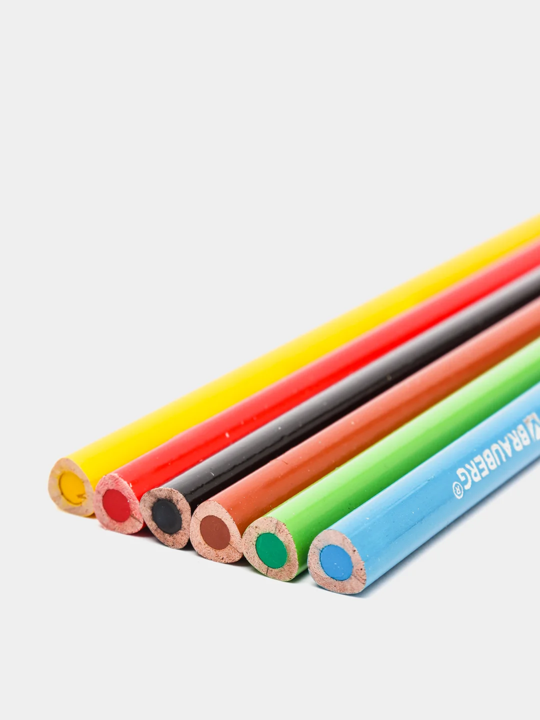 Карандаши цветные акварельные BRAUBERG PREMIUM AQUARELLE, 6 цветов